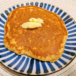 朝食に☆コーヒー風味のホットケーキ